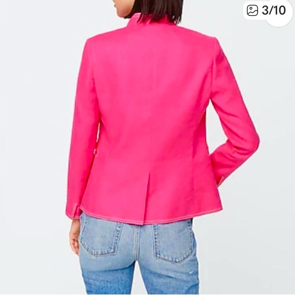 J.Crew “Going-Out Blazer” in vibrant pink - Picture 4 of 6